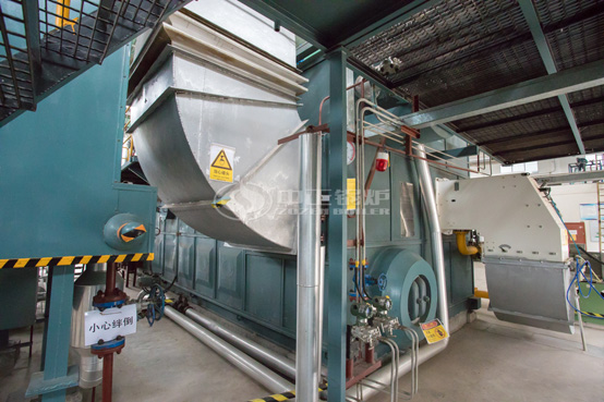 25噸SZS系列冷凝式燃氣蒸汽鍋爐項目