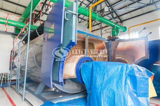 7MW WNS系列冷凝式燃氣熱水鍋爐項目