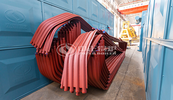 浙江臺州6噸冷凝式WNS系列燃氣蒸汽鍋爐項目