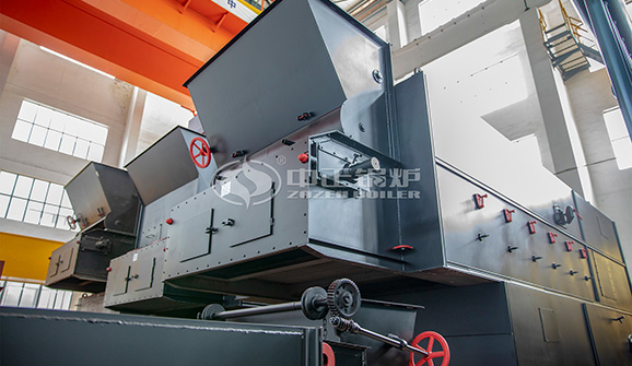 濮陽化工20噸SZS系列燃氣蒸汽鍋爐項目