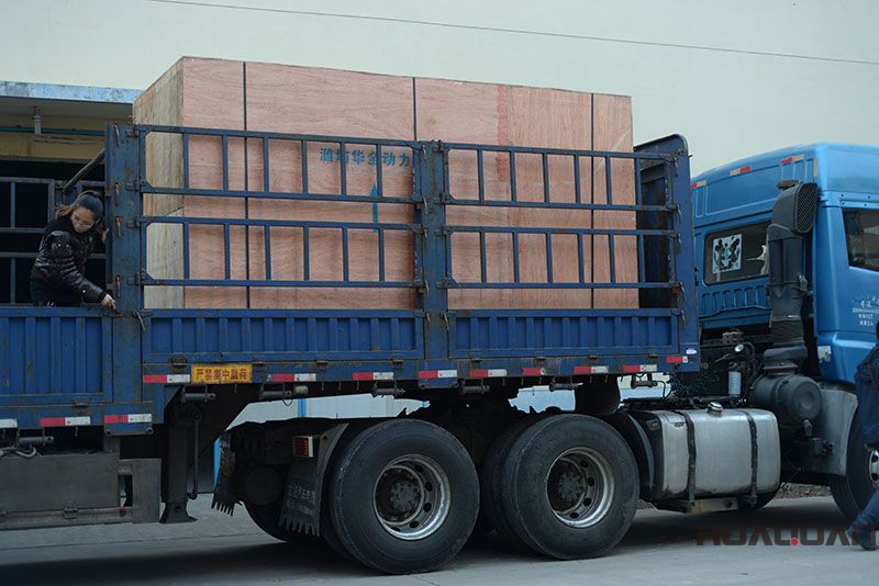 3.29號一臺HQ500GF自動化發(fā)電機組發(fā)往湖北省安陸市