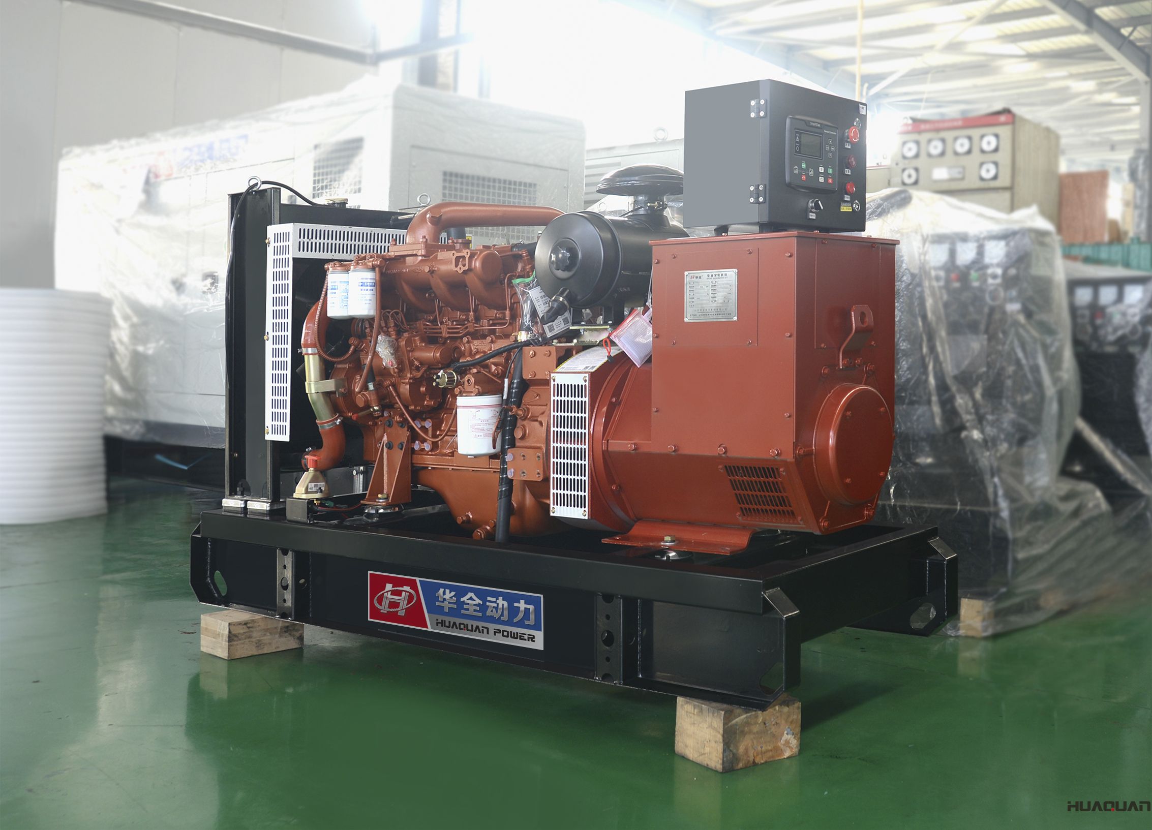 華全動力50kw四保護發(fā)電機組于2018年4月14日發(fā)往天津