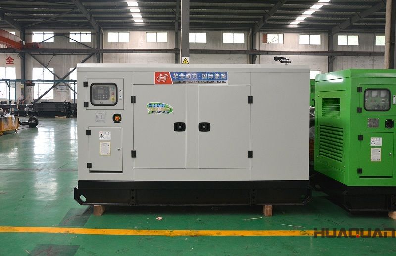 5月11日一臺100kw含棚拖車發(fā)電機組順利發(fā)往山東省濰坊市