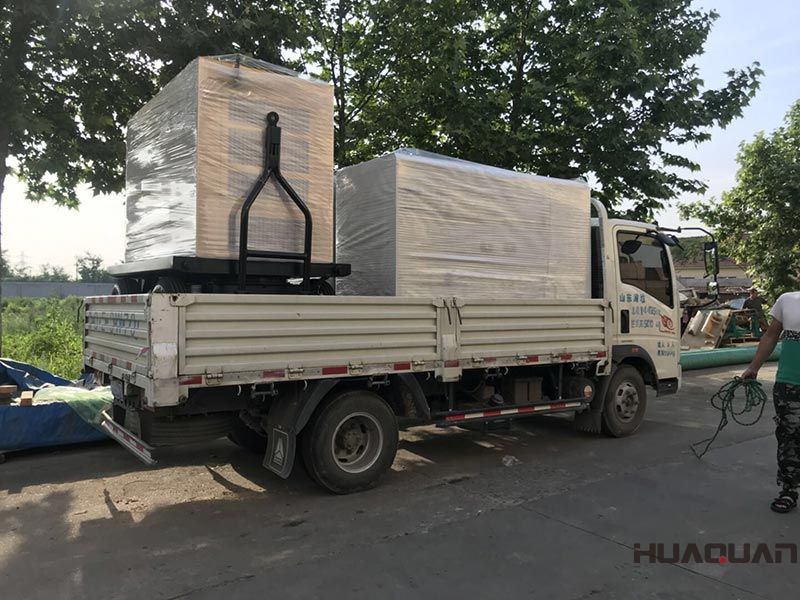 一臺(tái)SR50GF移動(dòng)拖車(chē)柴油發(fā)電機(jī)組在6.22號(hào)發(fā)往河南省