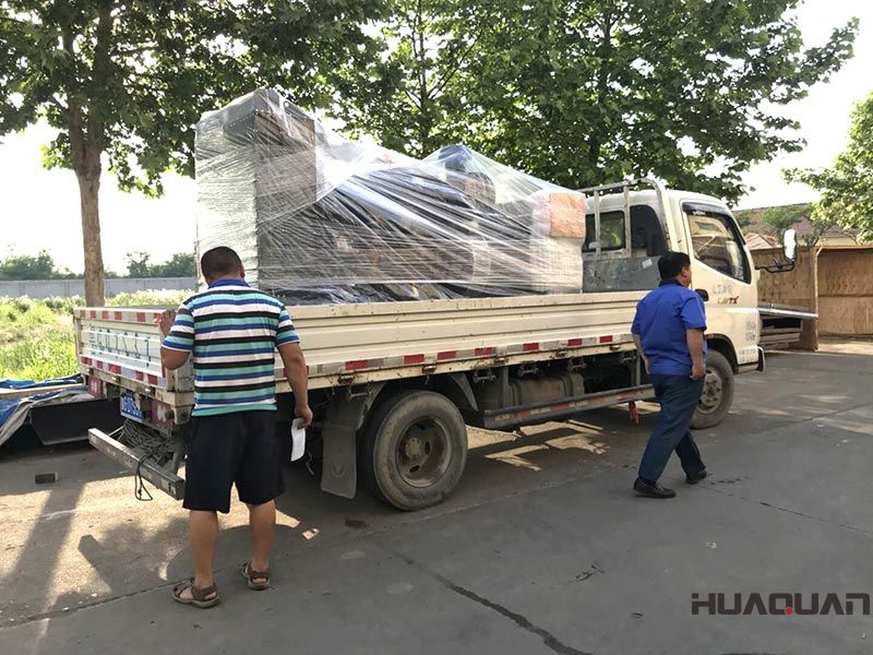 一臺(tái)HQ350GF立柜四保護(hù)柴油發(fā)電機(jī)組在6.6號(hào)發(fā)往四川省綿陽(yáng)市