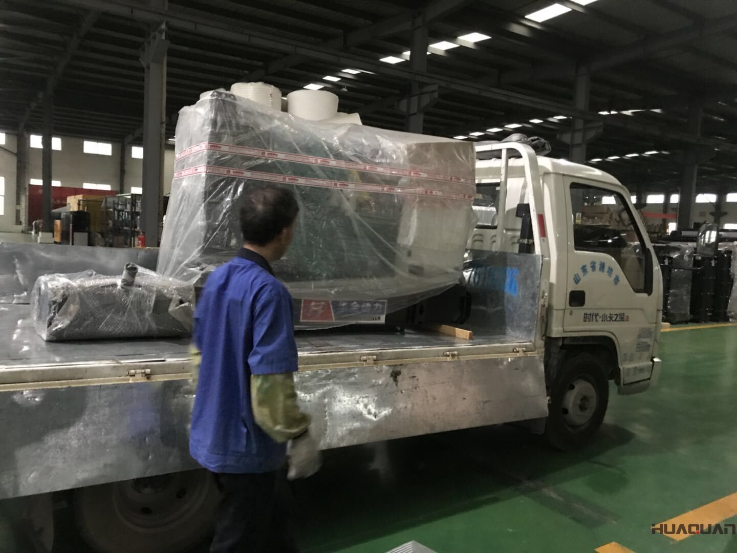  王先生的一臺HQ75GF標(biāo)配型柴油發(fā)電機組已在7月8號發(fā)往河北
