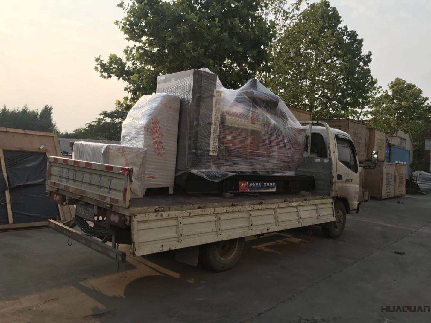7月9號一臺HQ300GF標(biāo)配型柴油發(fā)電機組已發(fā)往浙江省