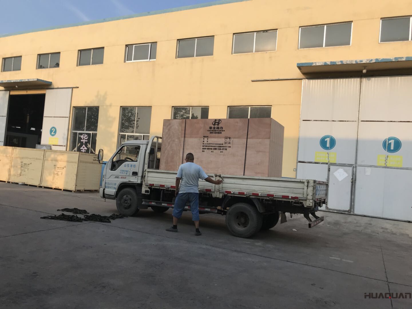 王先生的一臺標配型柴油機已于7月23號發(fā)往上海