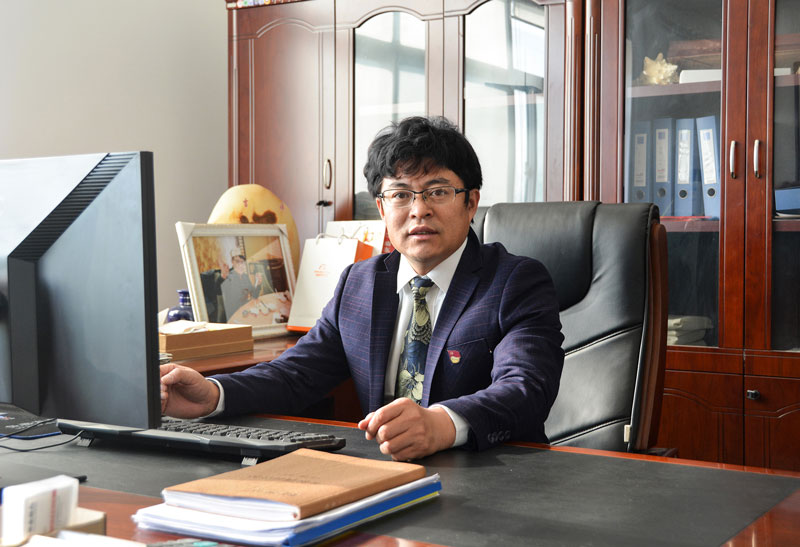 濰坊華全電力有限公司黨支部書記、董事長趙立增