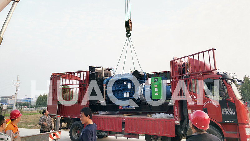 江蘇省徐州神塔線新沂制梁場550kW發(fā)電機組電站項目