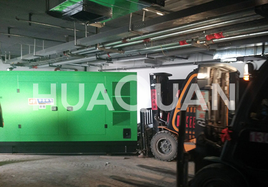 山東濱州運輸業(yè)650kW發(fā)電機組電站項目