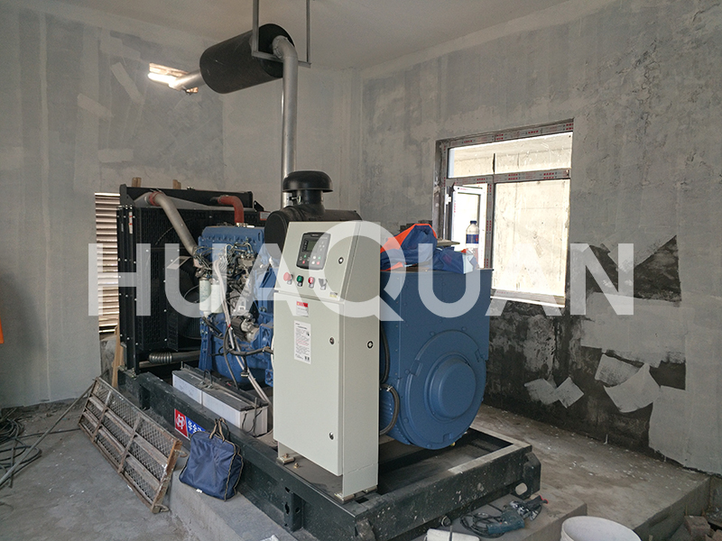 山東菏澤直屬庫400KW發(fā)電機(jī)組電站項目