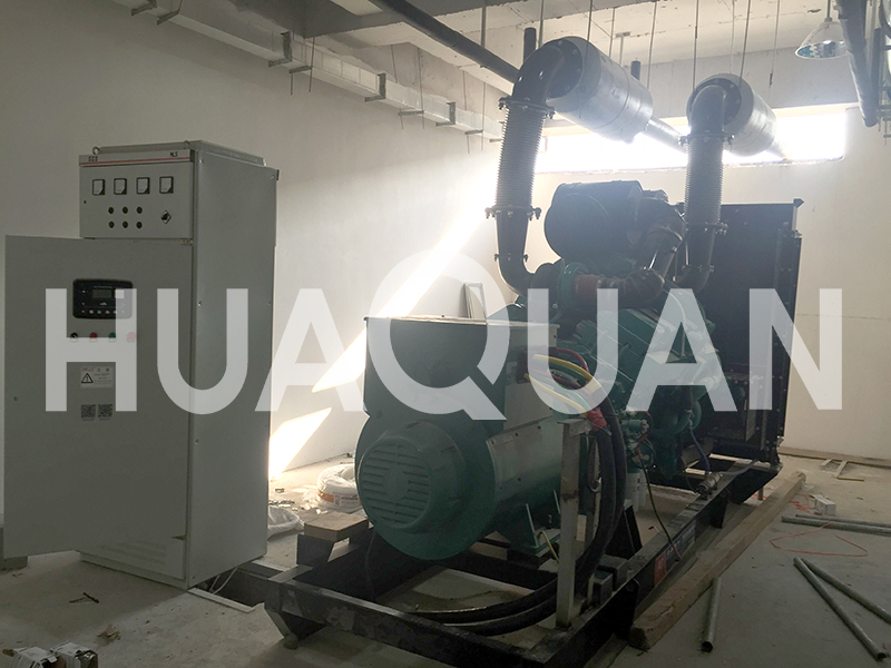 江蘇淮安漣水縣水電站650kW發(fā)電機組電站項目