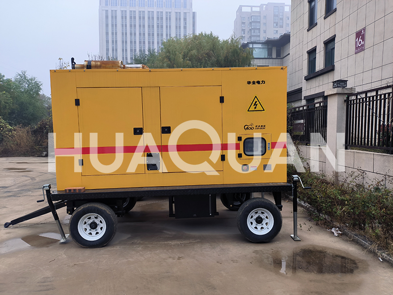 貴州玉屏縣信息技術服務業(yè)400kW移動式發(fā)電機組電站項目