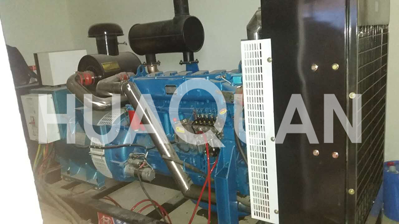 貴州龍里縣信息技術服務業(yè)550kW發(fā)電機組電站項目