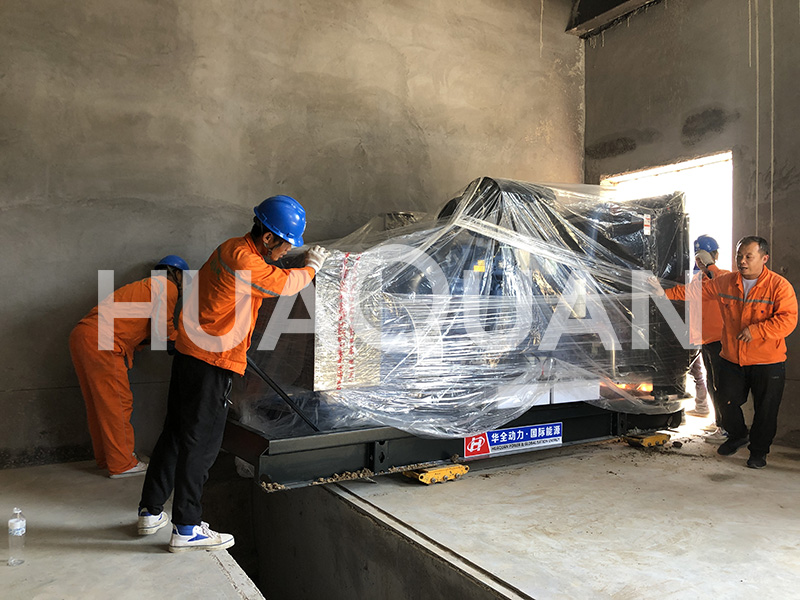 遼寧某高校350kW發(fā)電機組電站項目