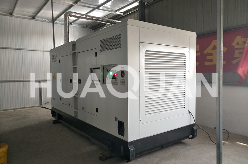 安徽省六安市霍邱縣某學校450kW靜音型發(fā)電機組電站項目