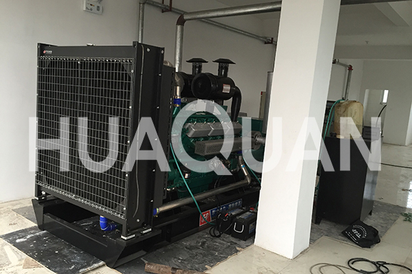 浙江某大學(xué)450kW發(fā)電機組電站項目