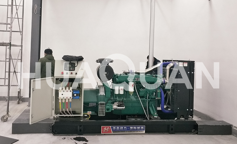 山東濰坊某醫(yī)院400kW發(fā)電機組電站項目